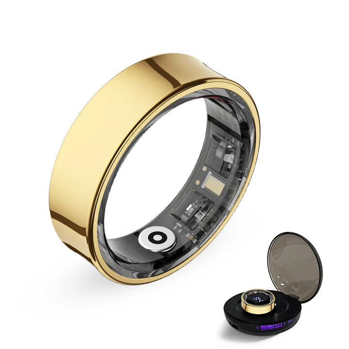 Nolangs R9 Titanium Smart Ring – Body Temperature Monitoring