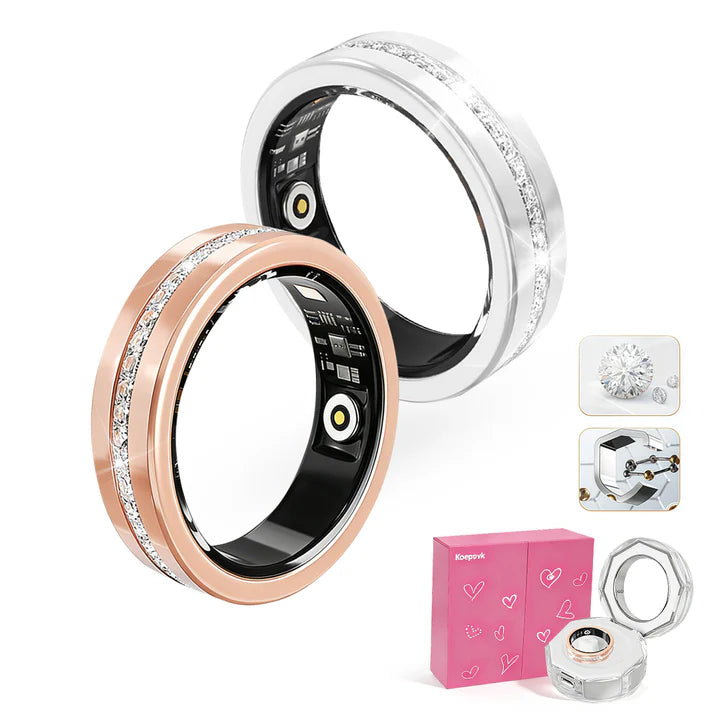 Nolangs V6 Moissanite Couple Rings – Forever Love Edition