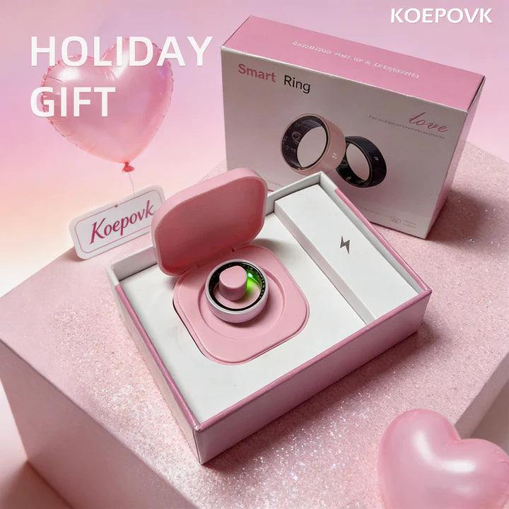 Nolangs 2 Ceramic Smart Ring – AI Health Insights & Care Monitoring