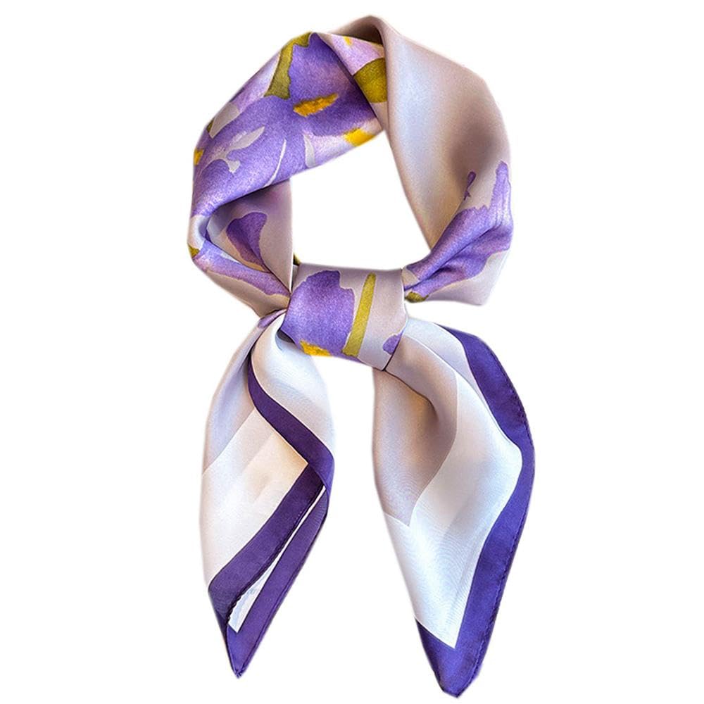 Nolangs Satin Head Scarf – Silk Bandana, Hair & Neck Wrap