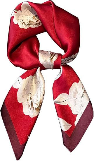 Nolangs Satin Head Scarf – Silk Bandana, Hair & Neck Wrap