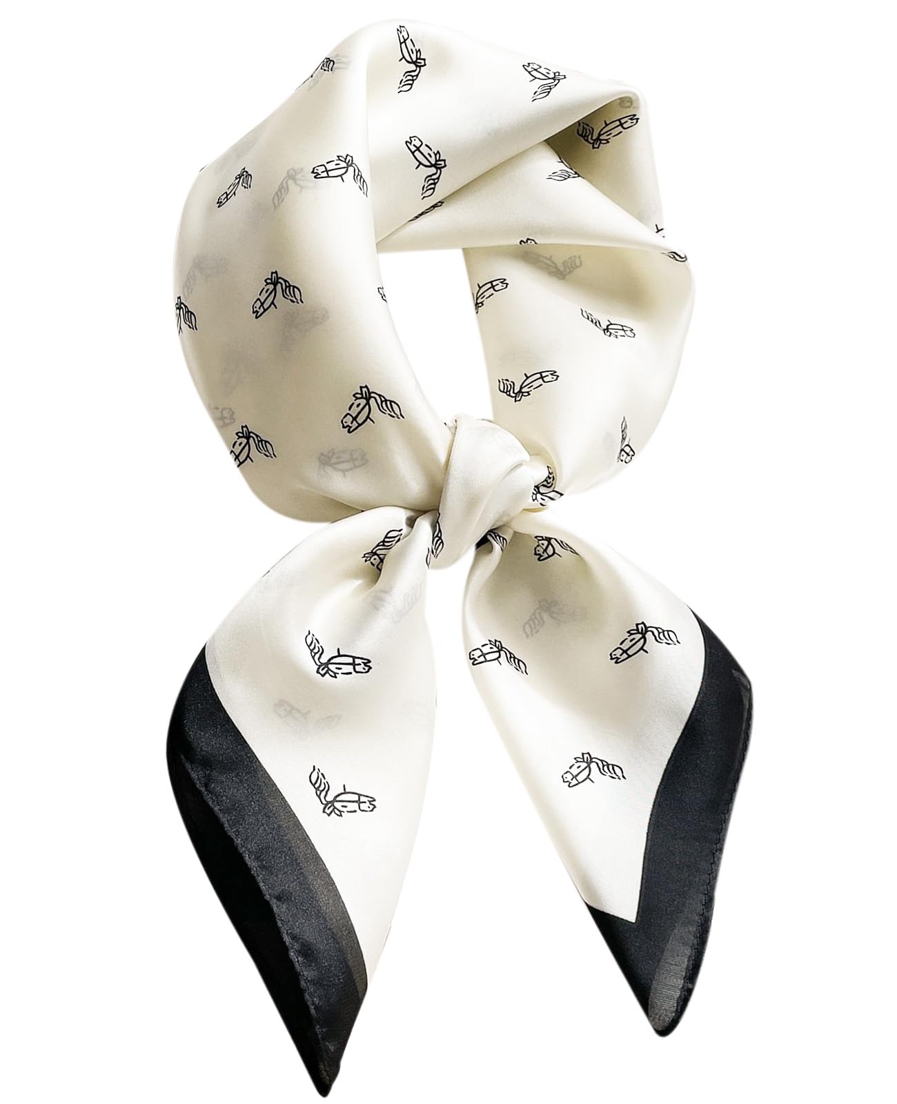 Nolangs Satin Head Scarf – Silk Bandana, Hair & Neck Wrap