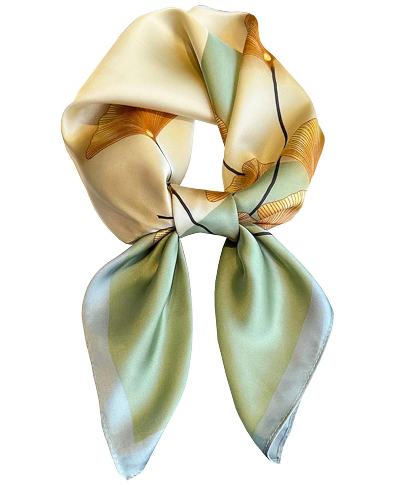Nolangs Satin Head Scarf – Silk Bandana, Hair & Neck Wrap