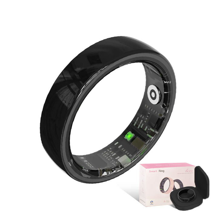 Nolangs 2 Ceramic Smart Ring – AI Health Insights & Care Monitoring