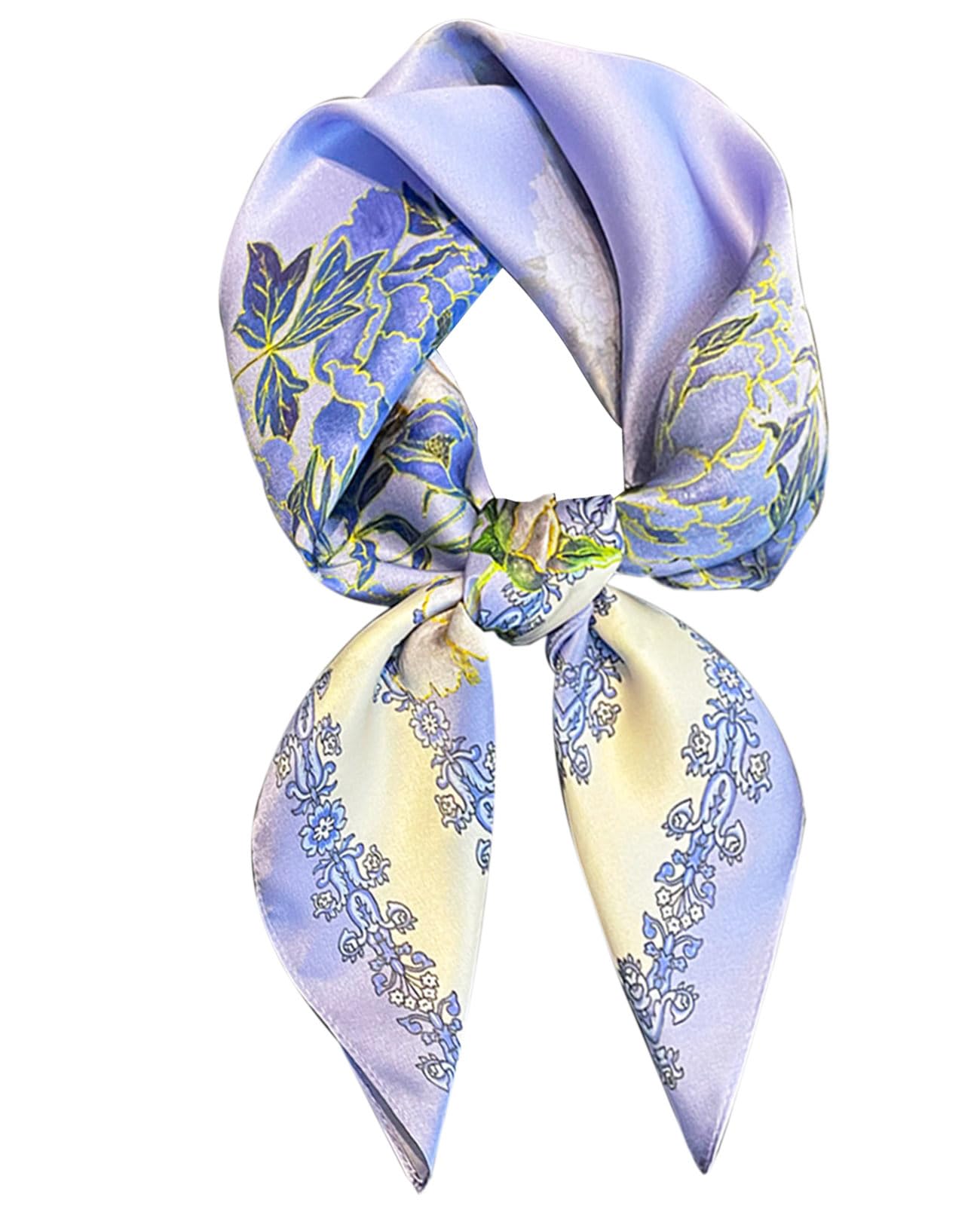 Nolangs Satin Head Scarf – Silk Bandana, Hair & Neck Wrap