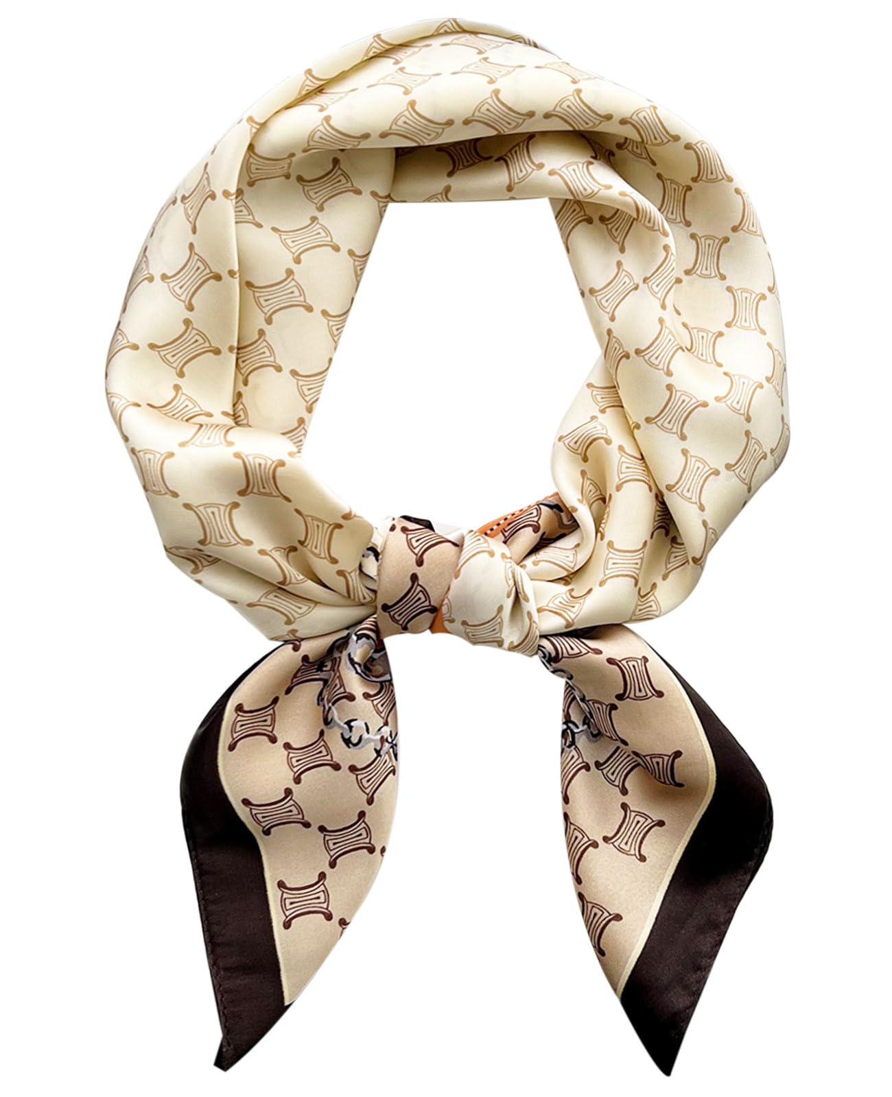 Nolangs Satin Head Scarf – Silk Bandana, Hair & Neck Wrap