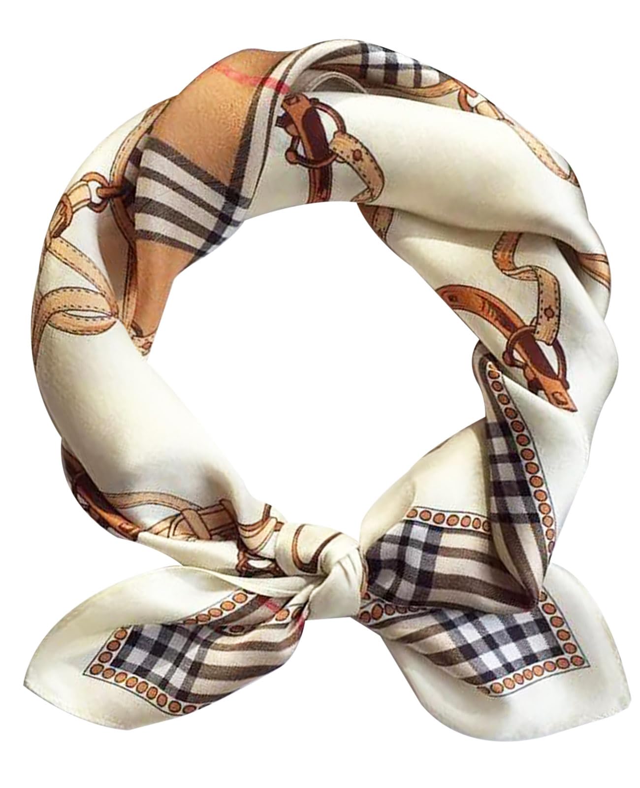 Nolangs Satin Head Scarf – Silk Bandana, Hair & Neck Wrap