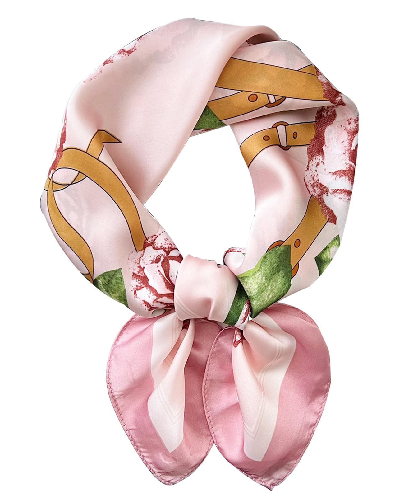 Nolangs Satin Head Scarf – Silk Bandana, Hair & Neck Wrap