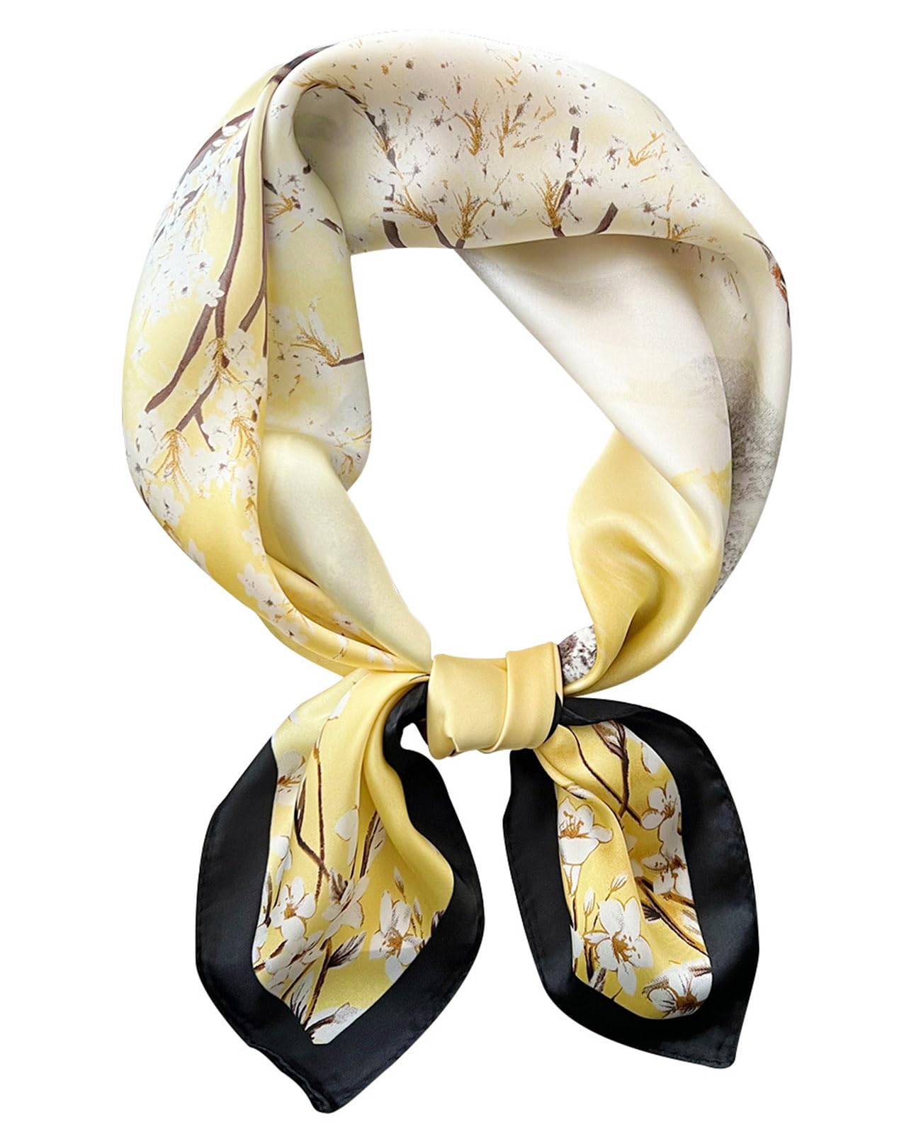 Nolangs Satin Head Scarf – Silk Bandana, Hair & Neck Wrap