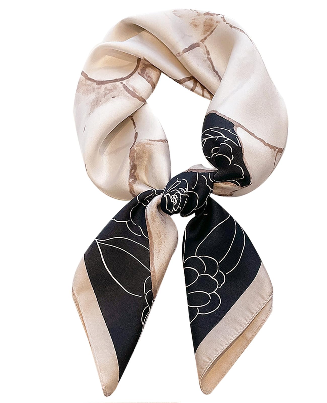Nolangs Satin Head Scarf – Silk Bandana, Hair & Neck Wrap