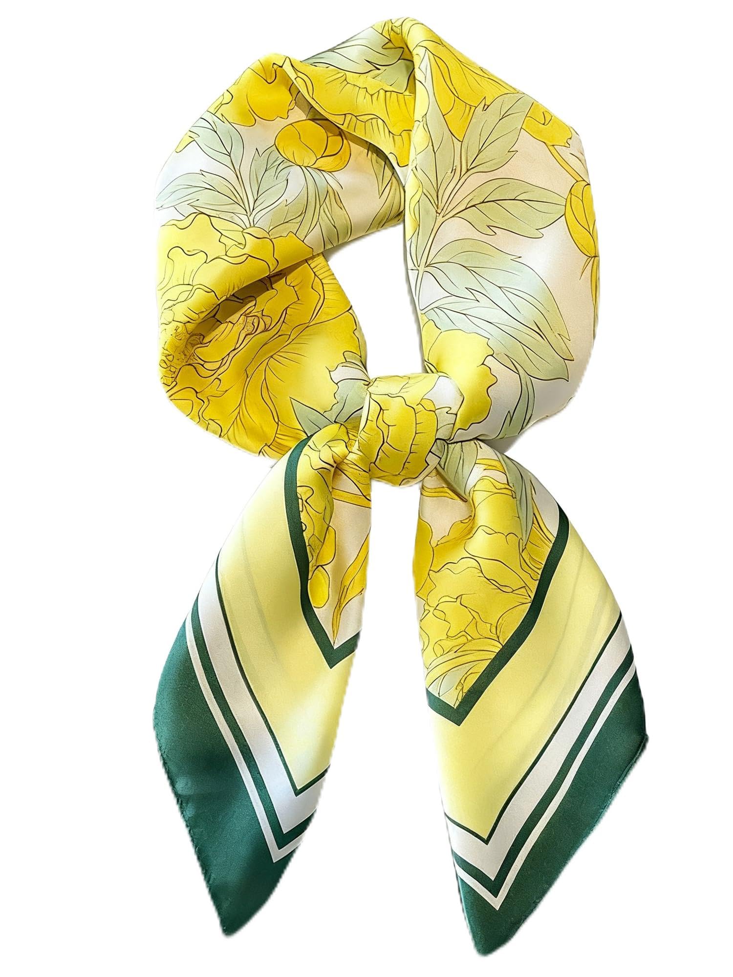Nolangs Satin Head Scarf – Silk Bandana, Hair & Neck Wrap