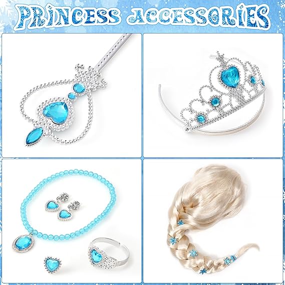 Nolangs Princess Dress – Girls Birthday & Party Costume