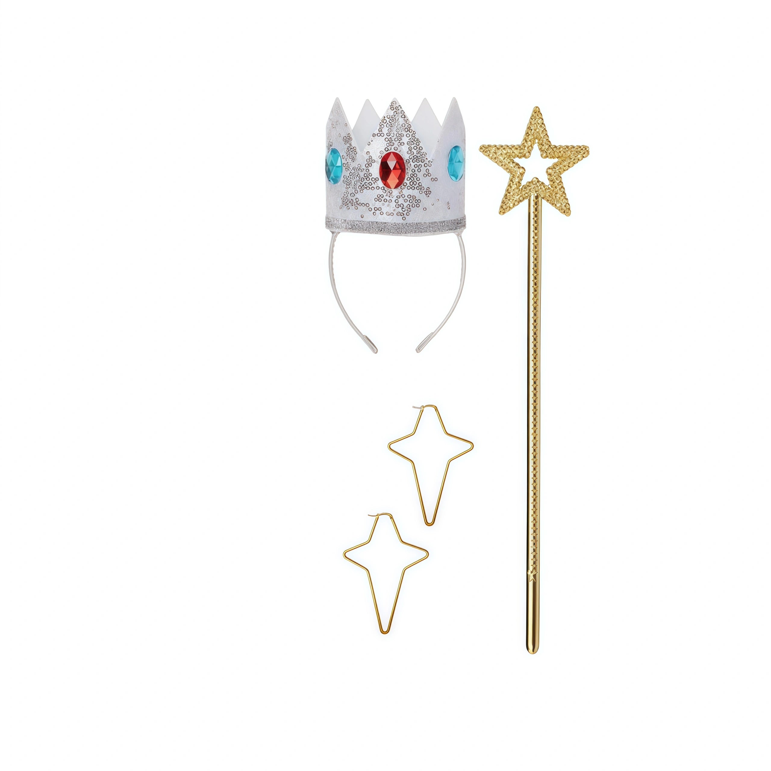 Nolangs Galaxy Princess Dress with Crown