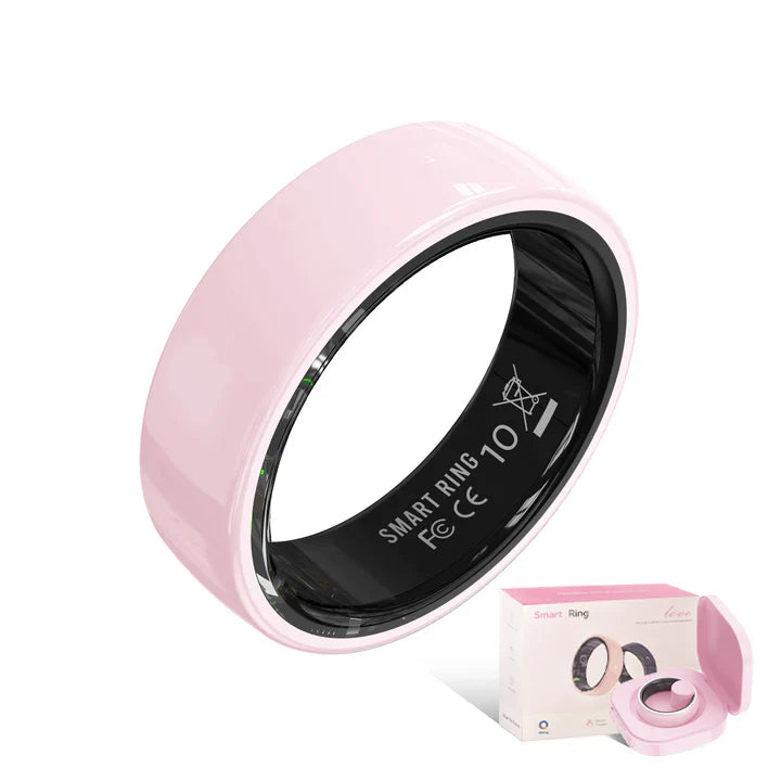 Nolangs 2 Ceramic Smart Ring – AI Health Insights & Care Monitoring