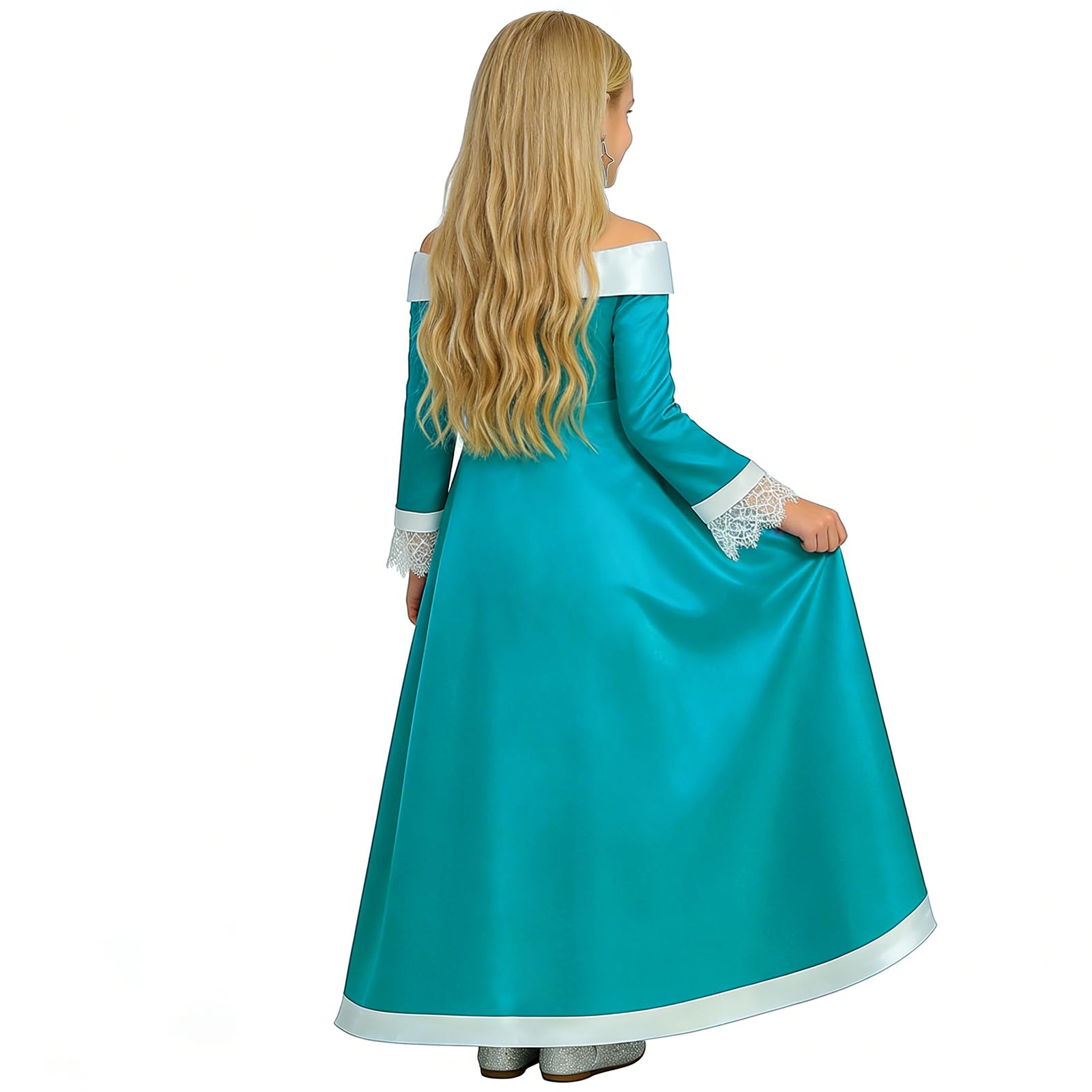 Nolangs Galaxy Princess Dress with Crown